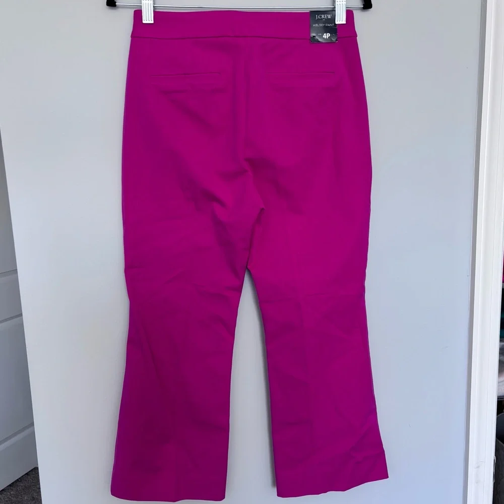 NWT - J.Crew Kelsey Pant – Vibrant Pink – Size 4P